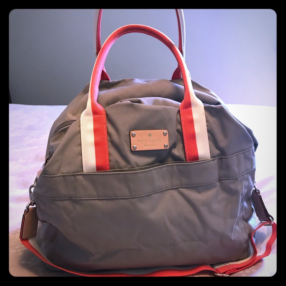Kate Spade Grey Sporty Tote